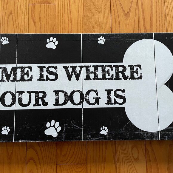 Home Is Where Your Dog Is Canvas Art - Picture 5 of 12
